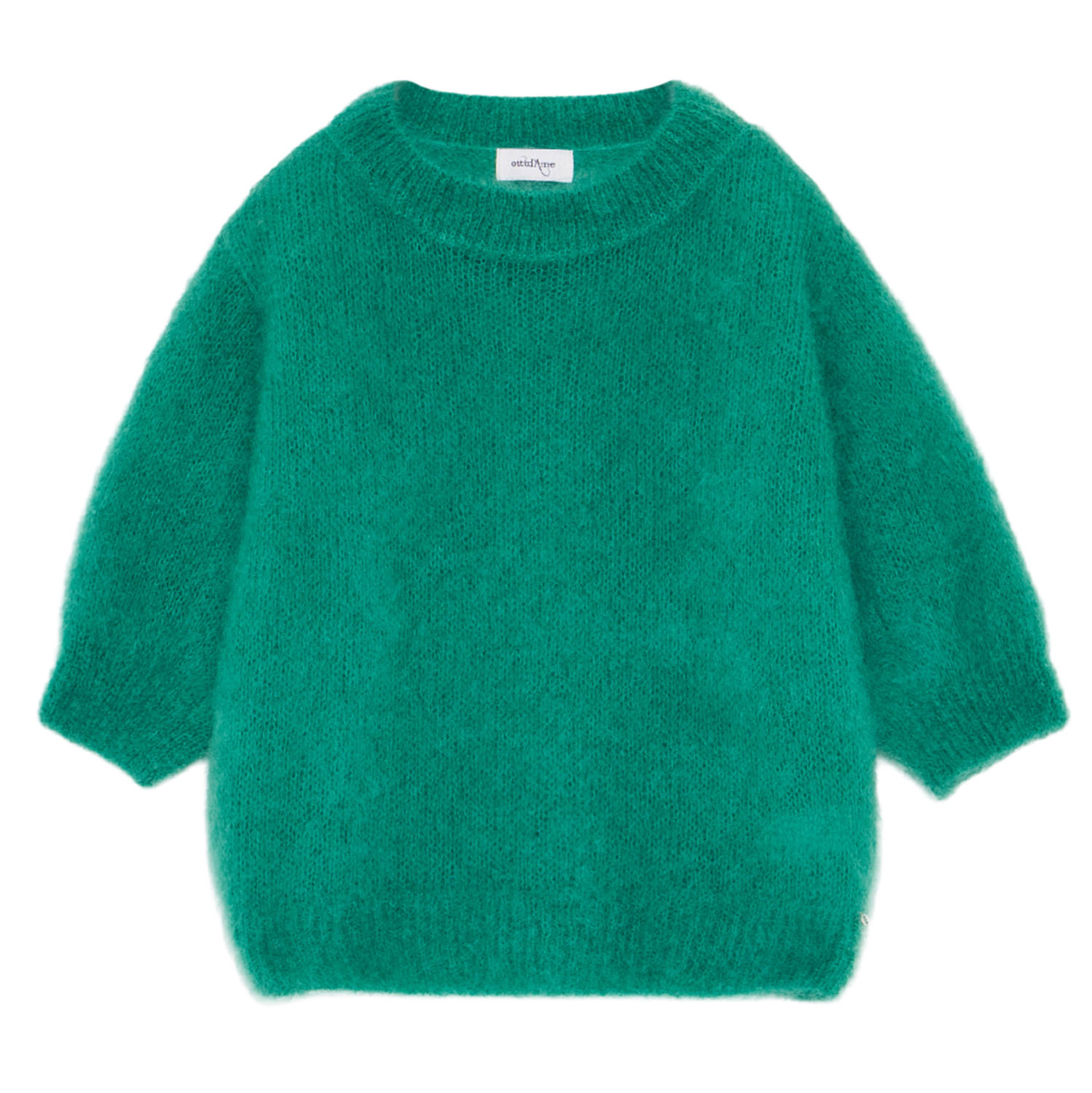 Strickpullover mit Halbarm