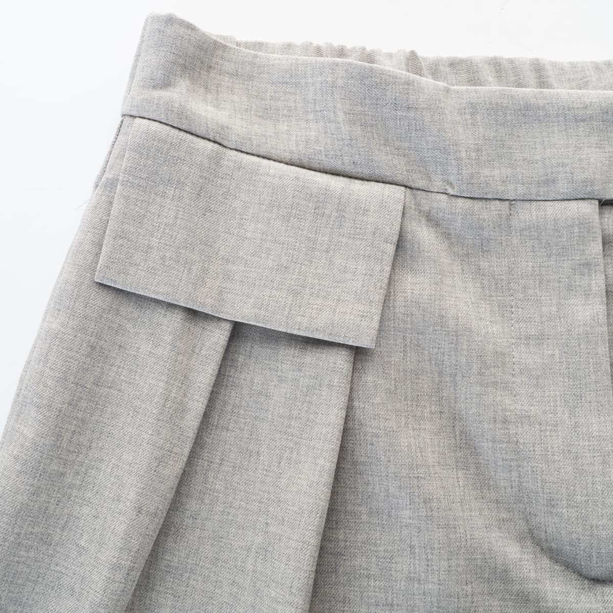Hose aus Wolle Wide-Leg
