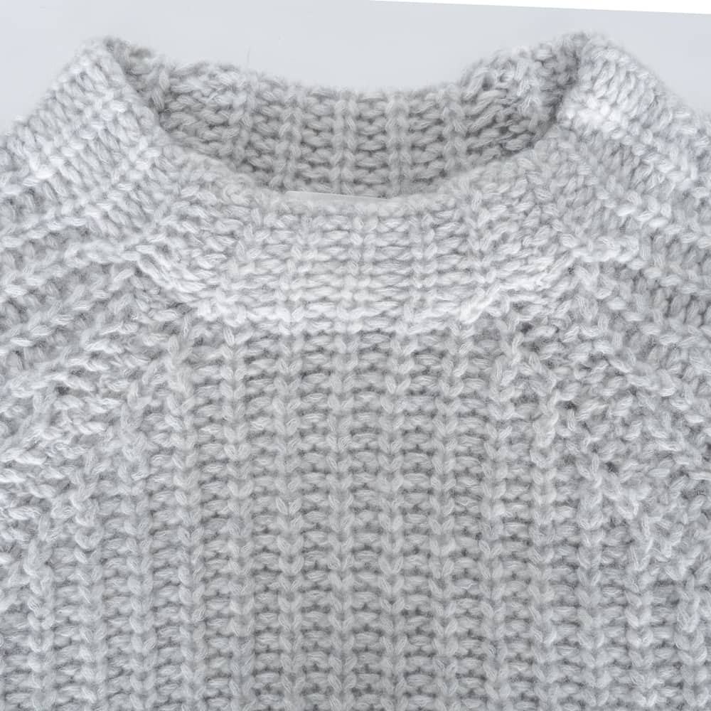 Kaschmir-Baumwolle Pullover Boxy-Cut
