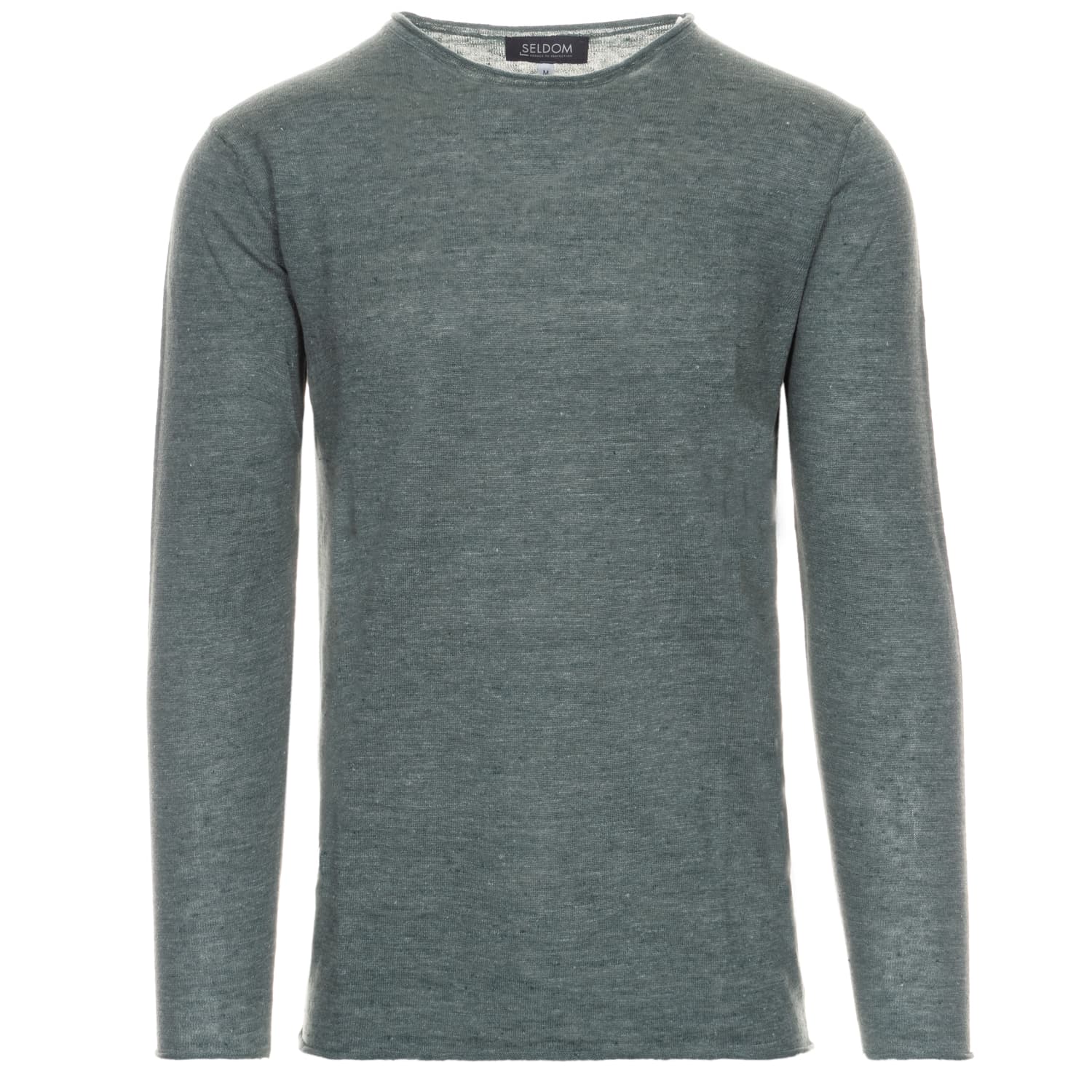 Leichter Strickpullover aus Leinen/Baumwolle Leichter Strickpullover aus Leinen/Baumwolle