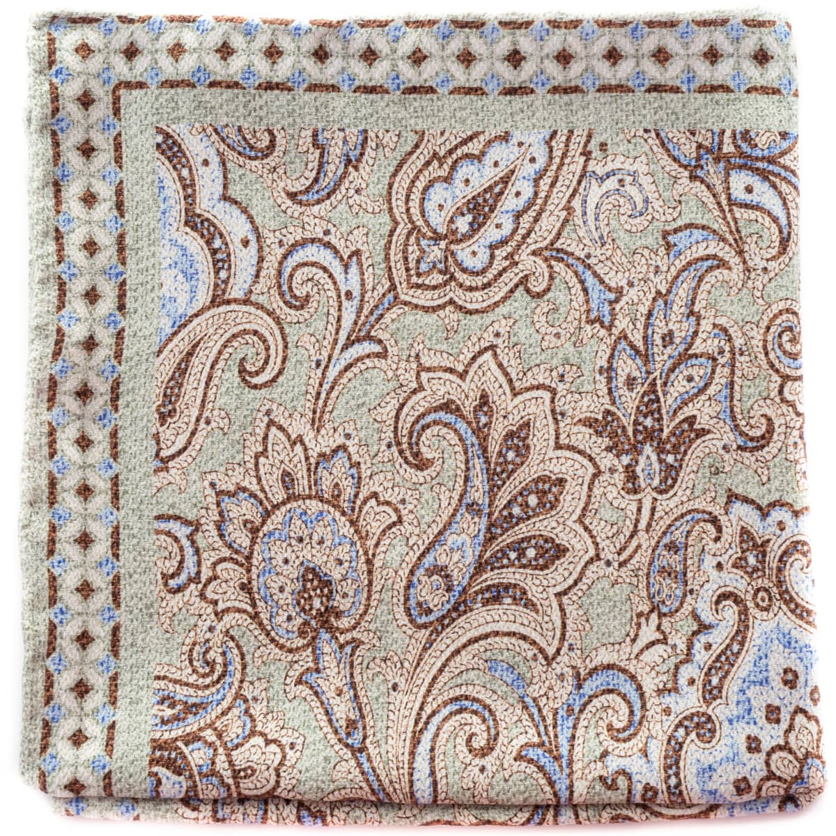 Seide Einstecktuch Paisley