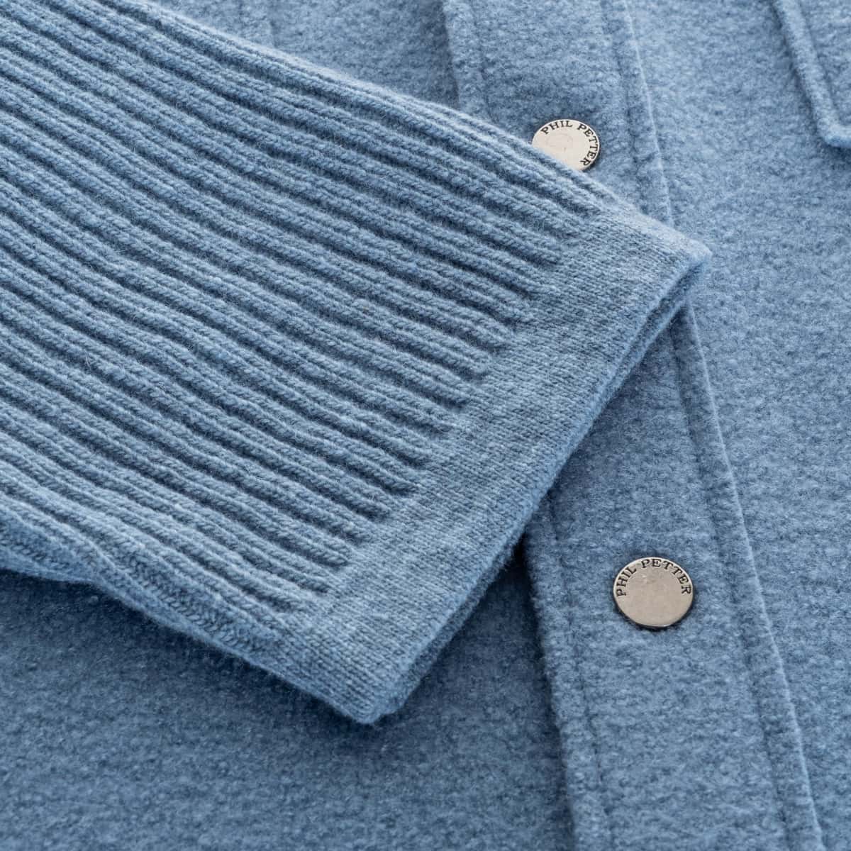 Overshirt aus Wollwalk