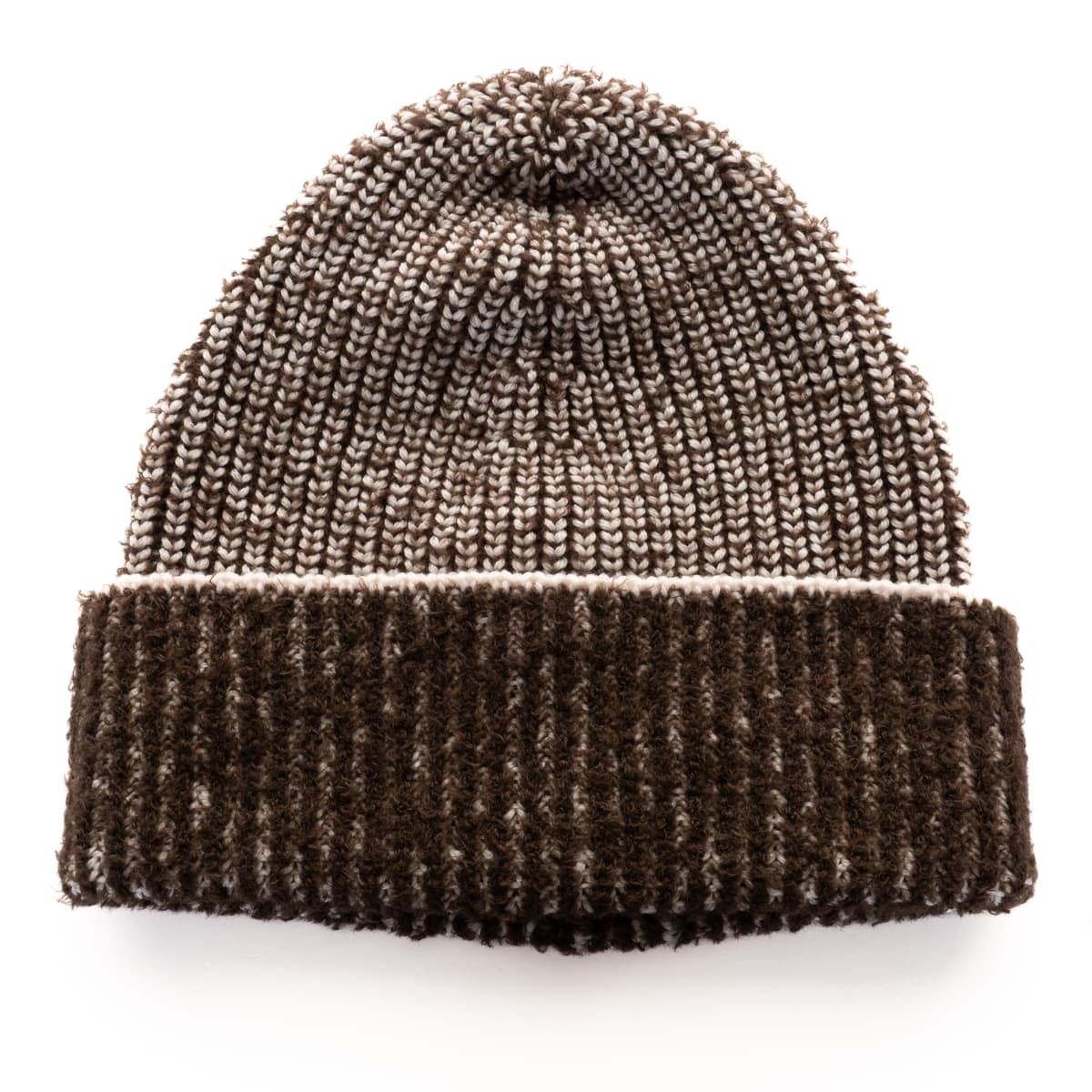 Flauschige Strickmütze aus Merinowolle