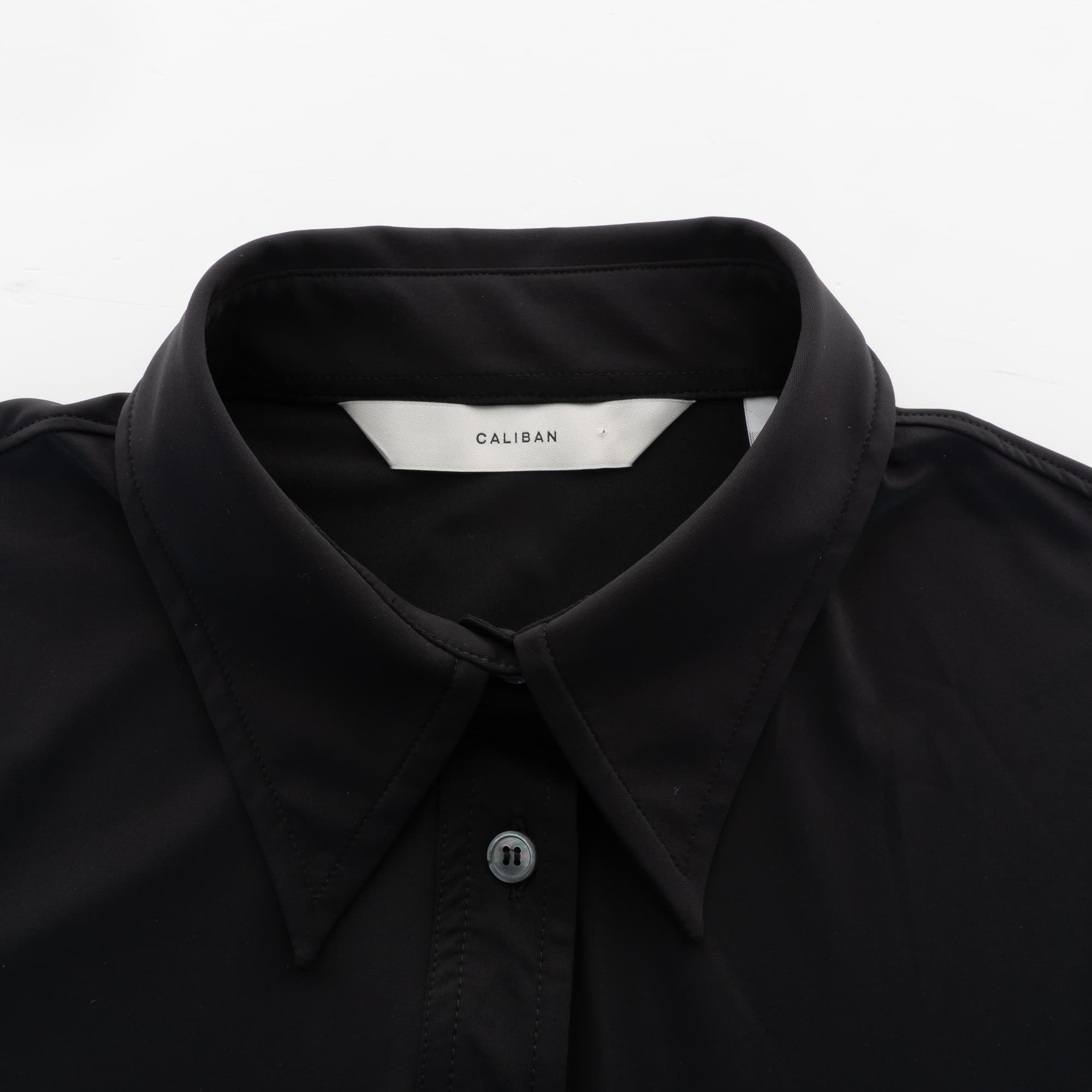 Polo-Bluse aus Stretch-Jersey