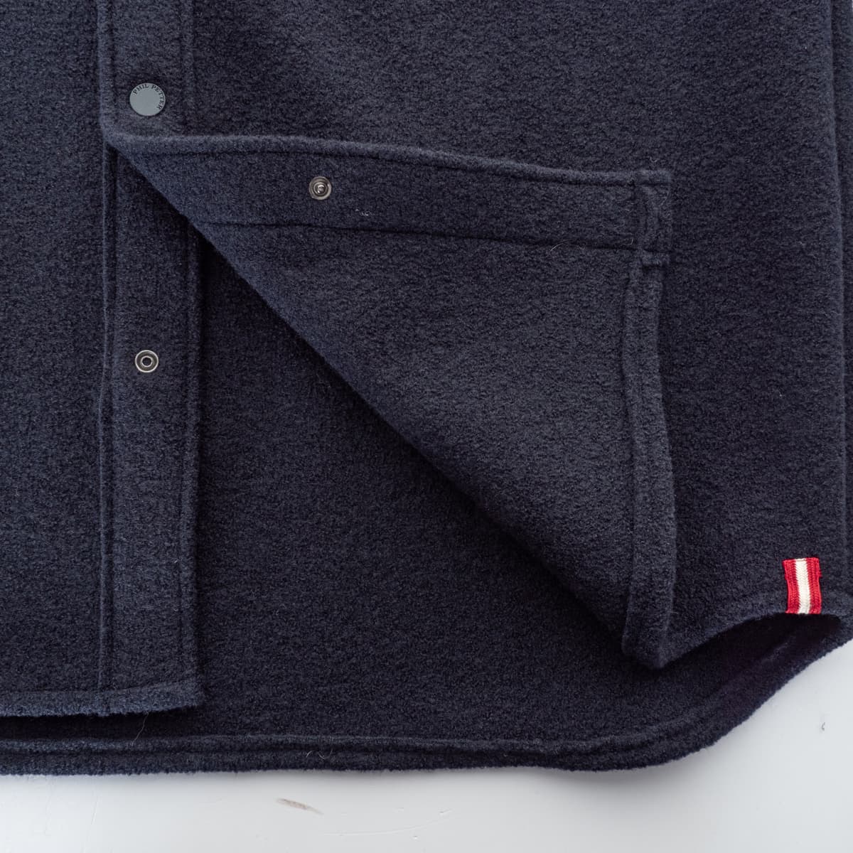 Overshirt aus Wollwalk