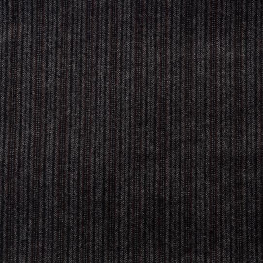 119: Flanell Streifen grau-braun