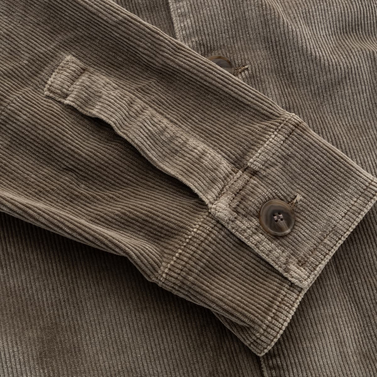 Work Overshirt Cord 721 Fossil