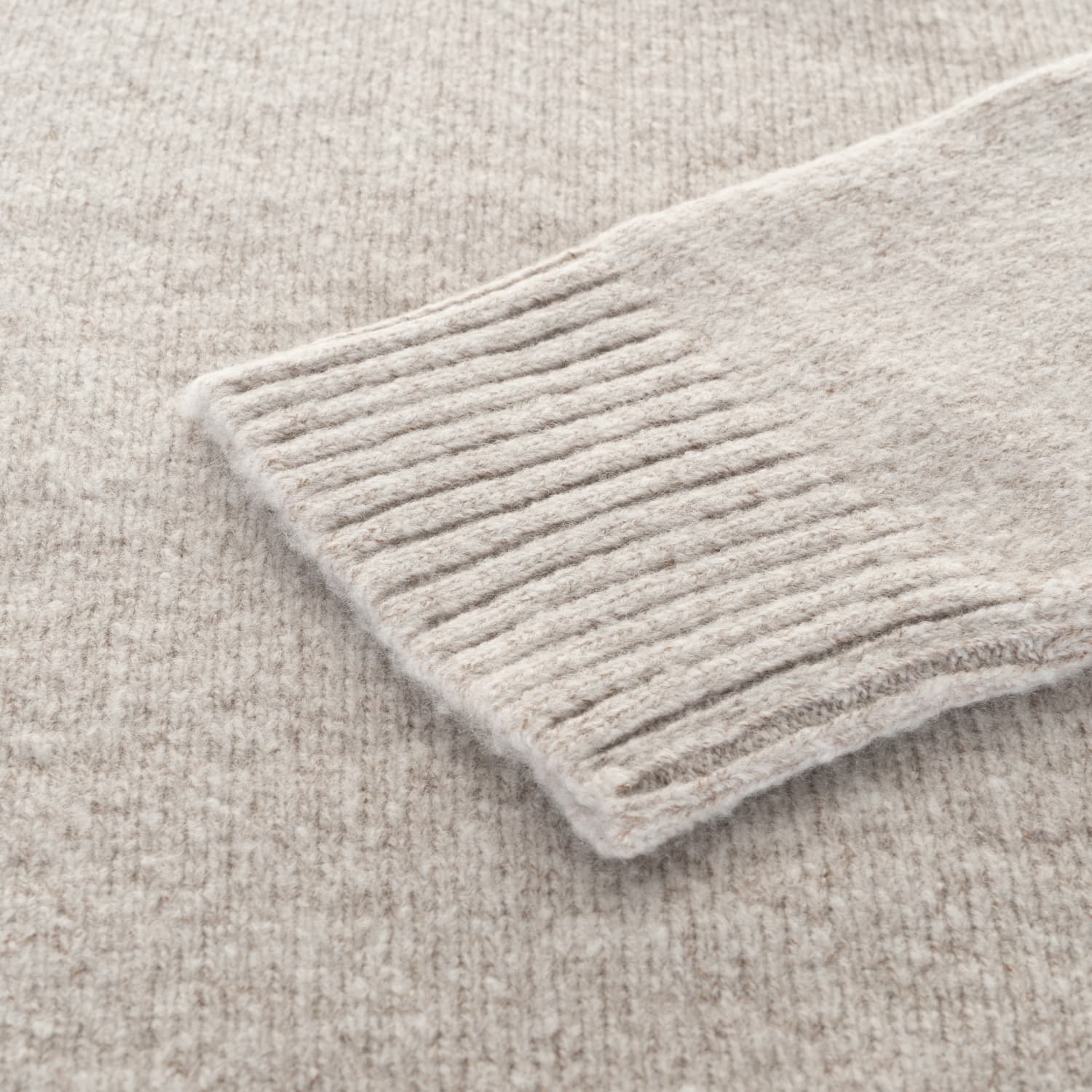 Rollkragen Pullover Wolle-Kaschmir