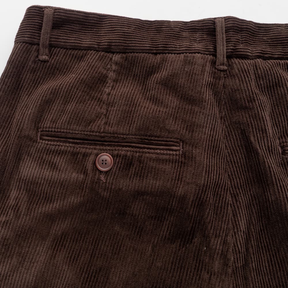 Damasco Cordhose Dunkelbraun