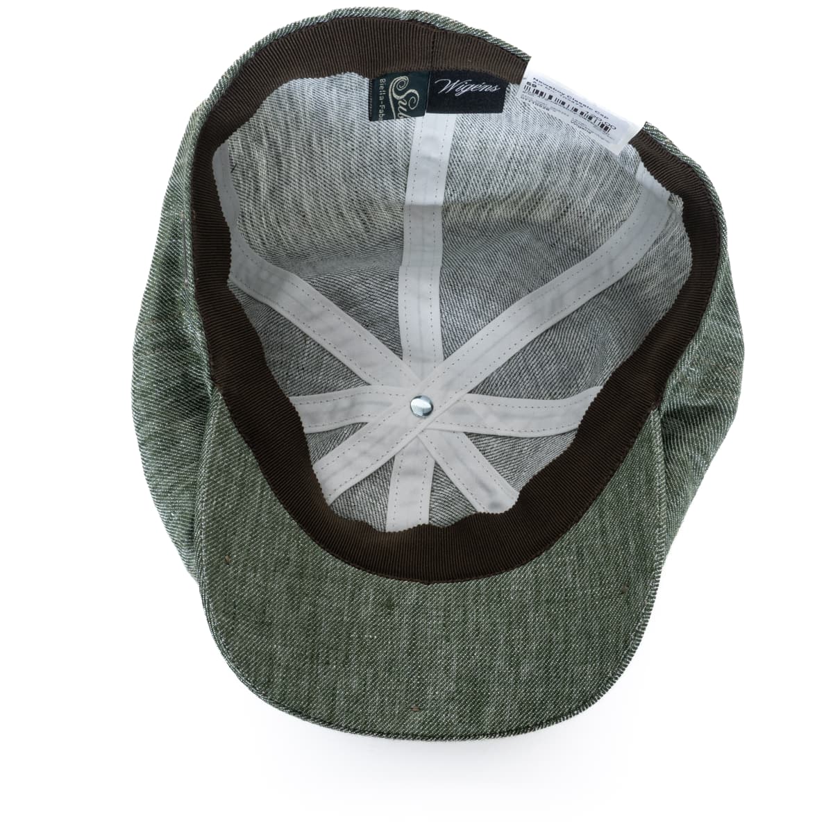 Newsboy Classic Cap Leinen Melange