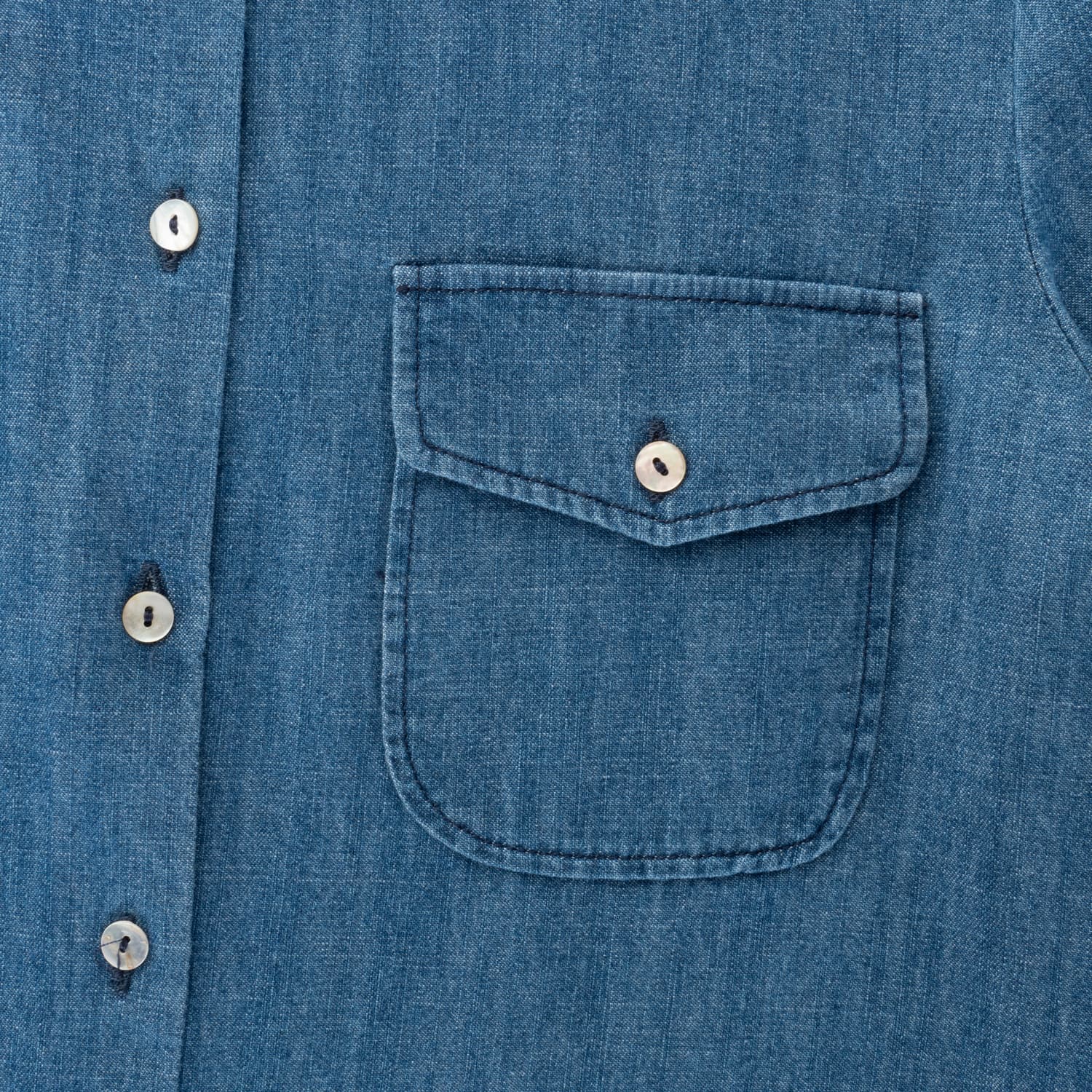 Hemdbluse Rama aus Denim