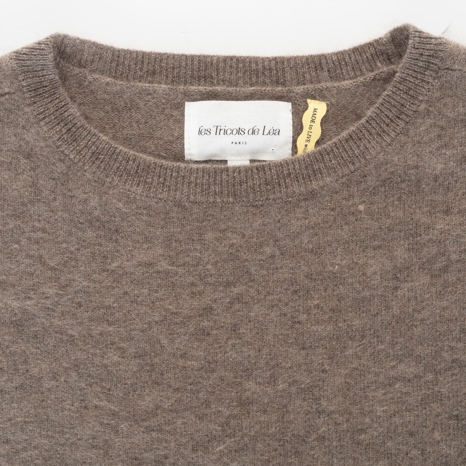 Rundhals Kaschmirpullover