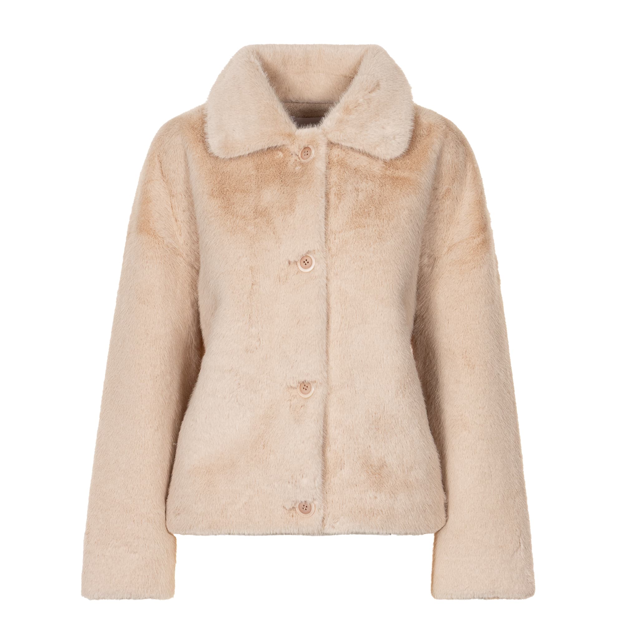 Faux-Fur Jacke Cajet Natur