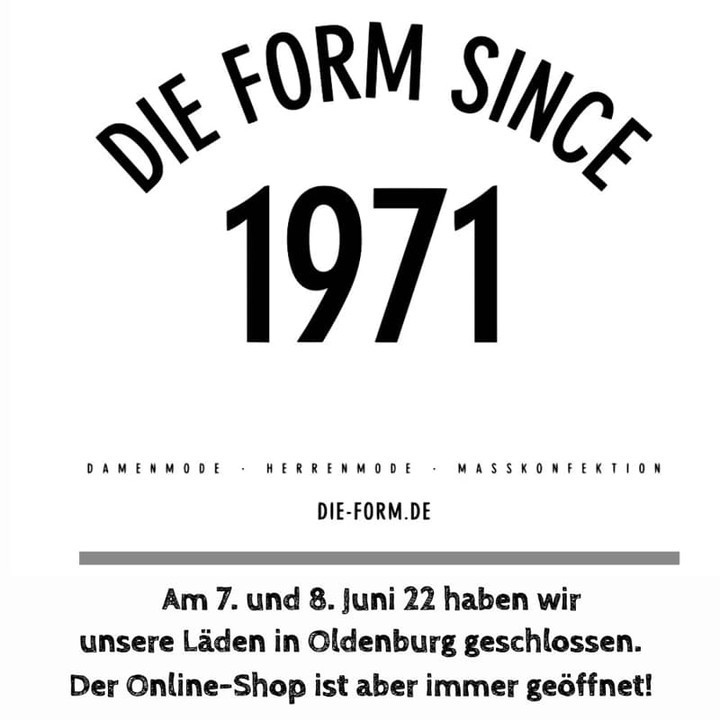 Heute bleiben unsere beiden Läden geschlossen. 286452726_1073838010215409_4053390513774895059_n