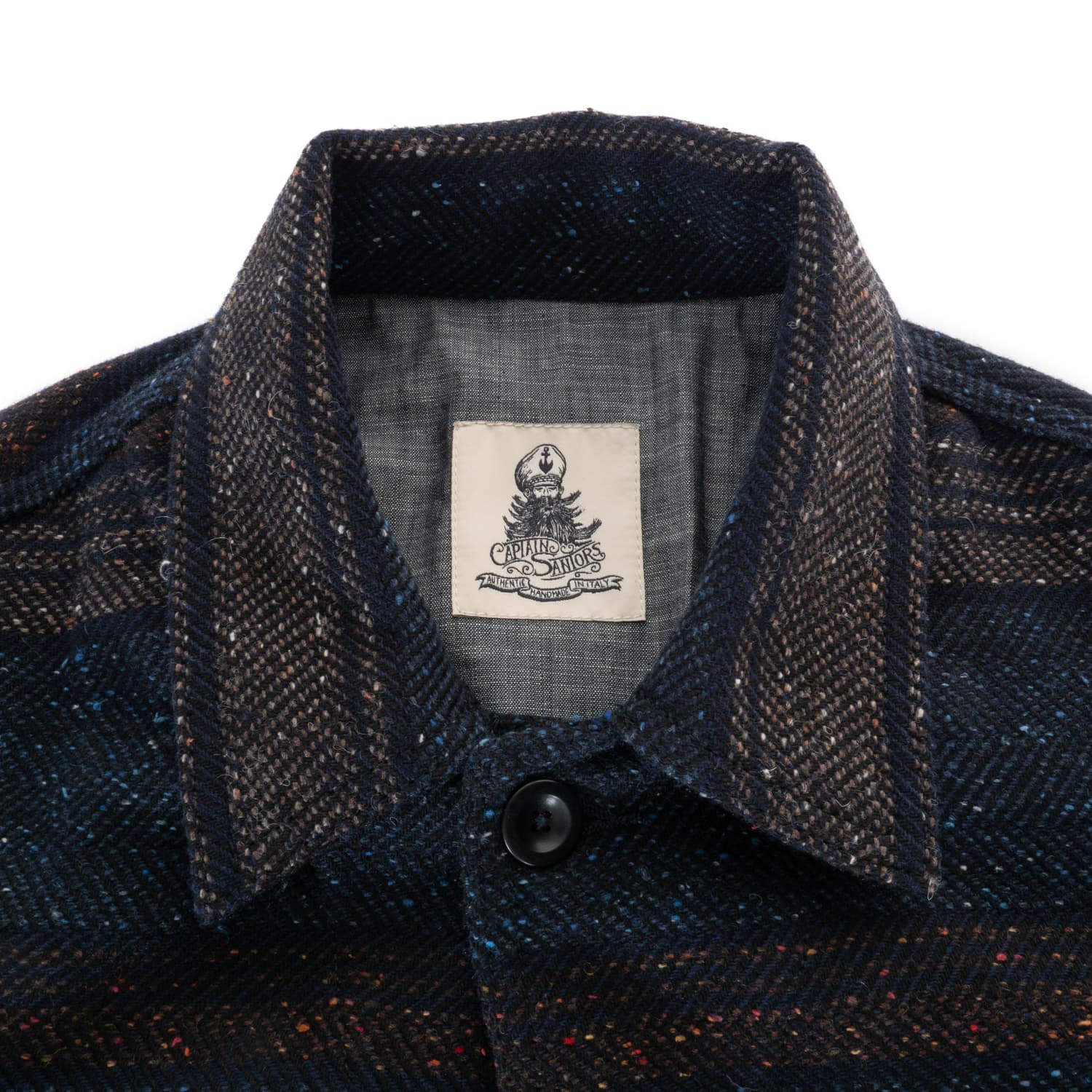 Carpenter Jacket Blau Gestreift