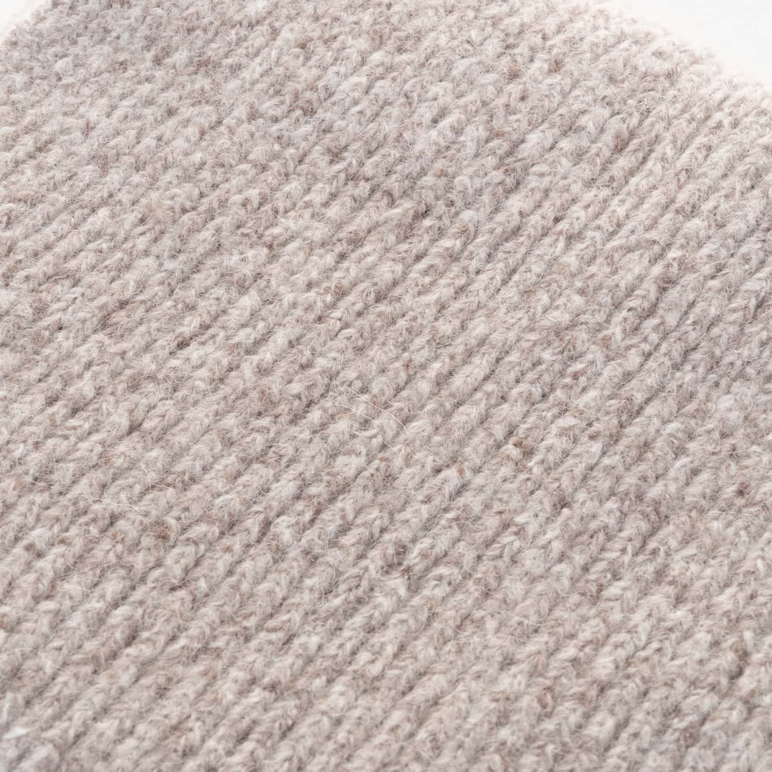 Tweed Schal Beige