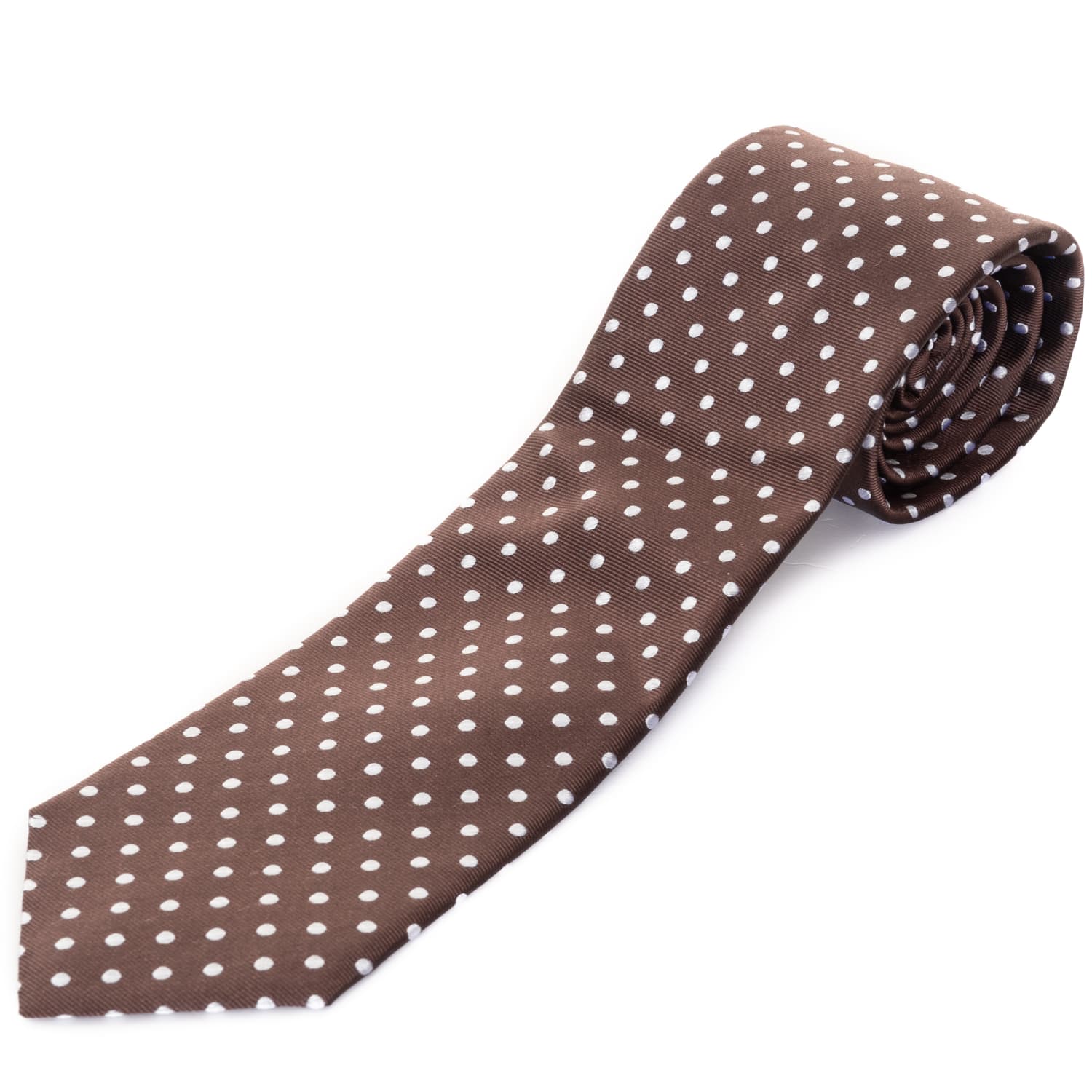 Krawatte Seide Gepunktet