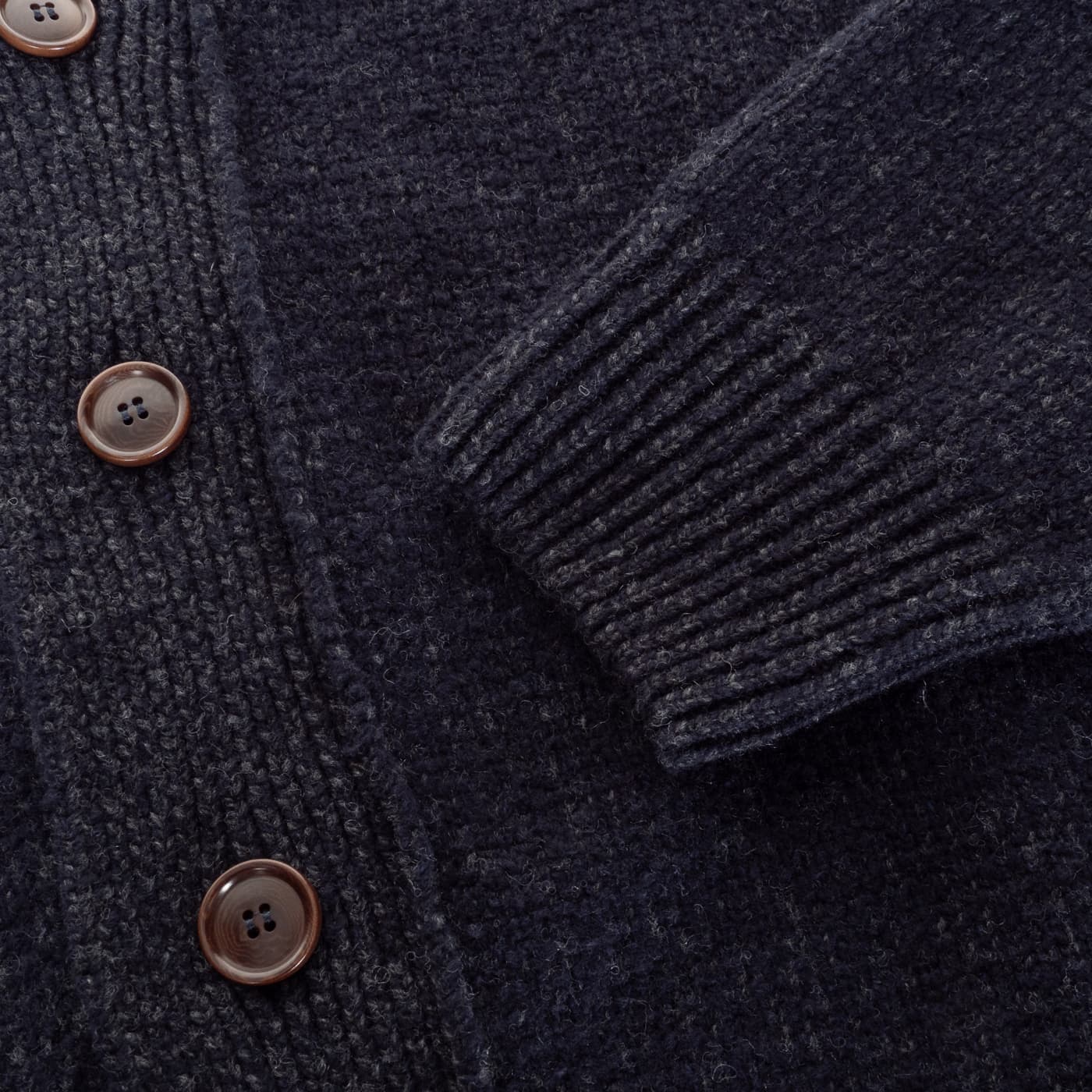 V-Cardigan Dunkelblau