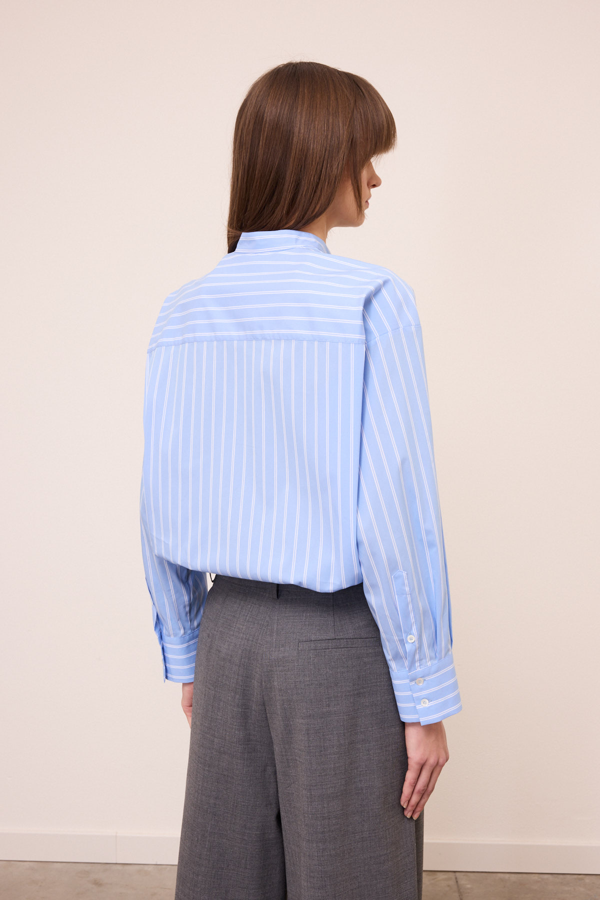 Hemdbluse mit Brusttasche