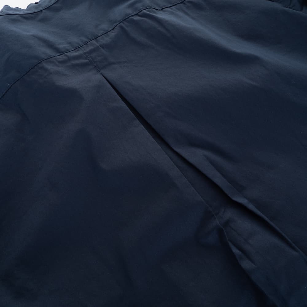 Rüschenbluse mit Stehkragen
