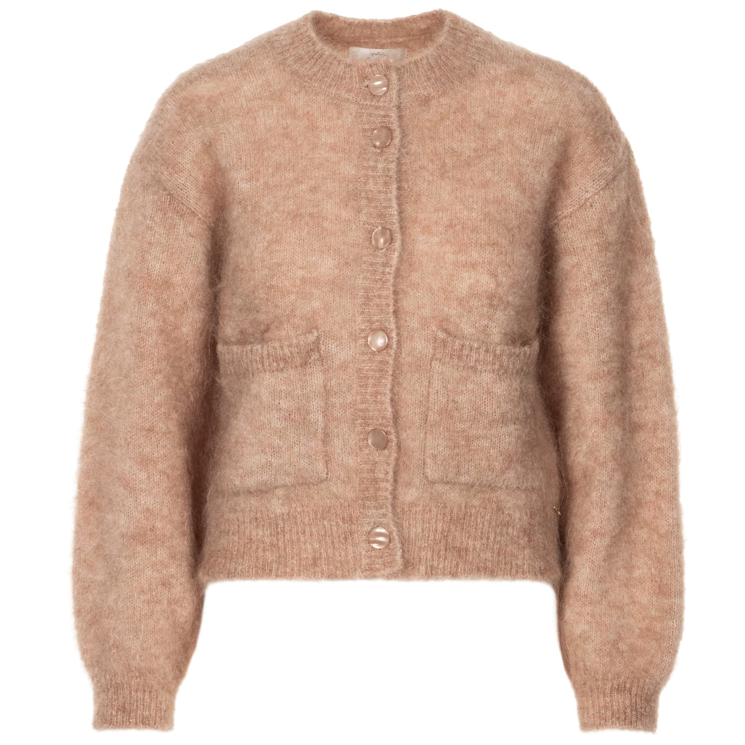 Mohair-Strickjacke Aliocha