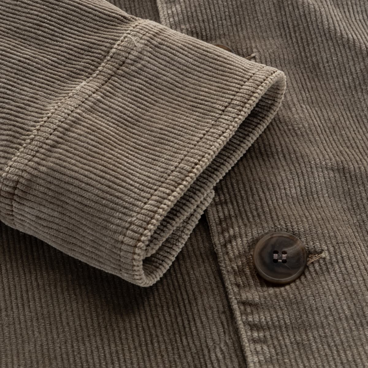 Work Overshirt Cord 721 Fossil