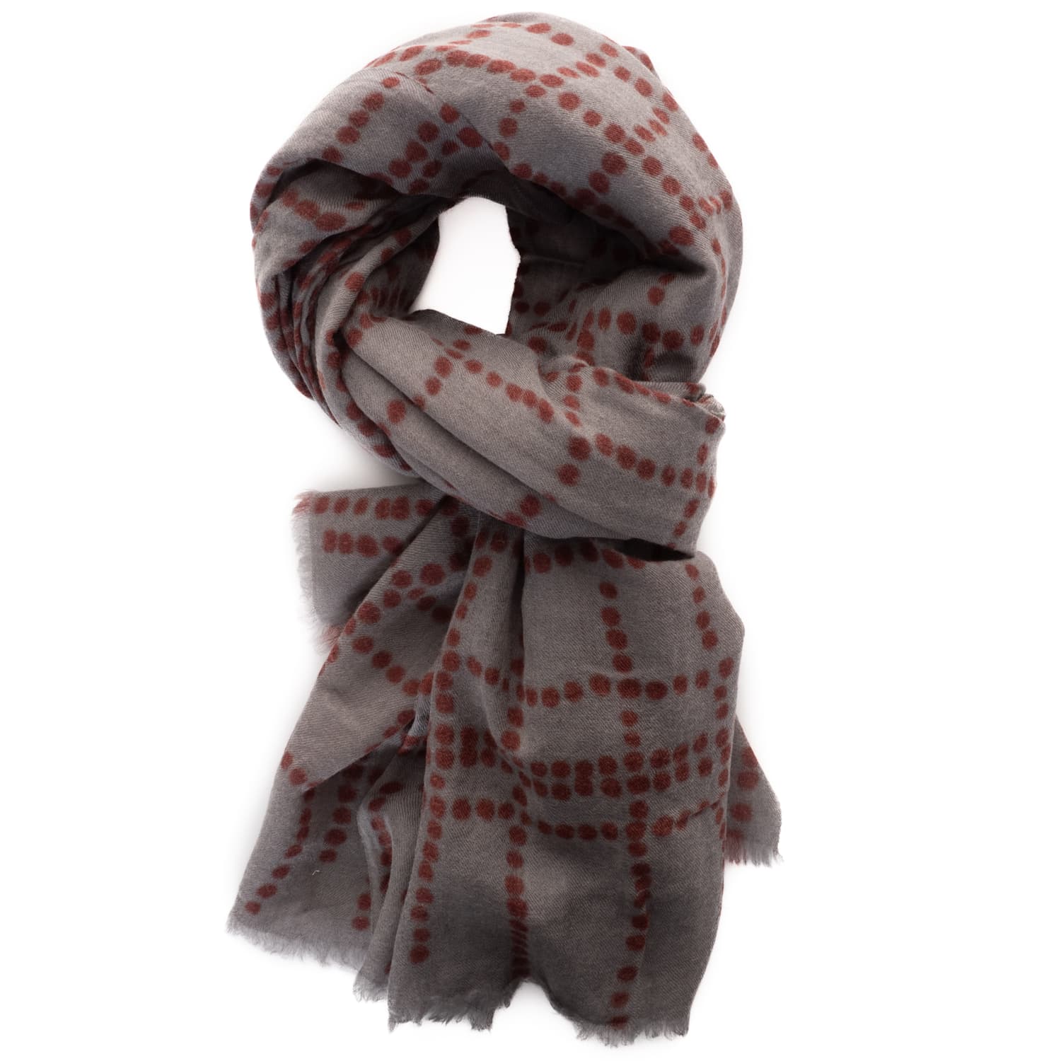 Gemusterter Wollschal Gemusterter Wollschal