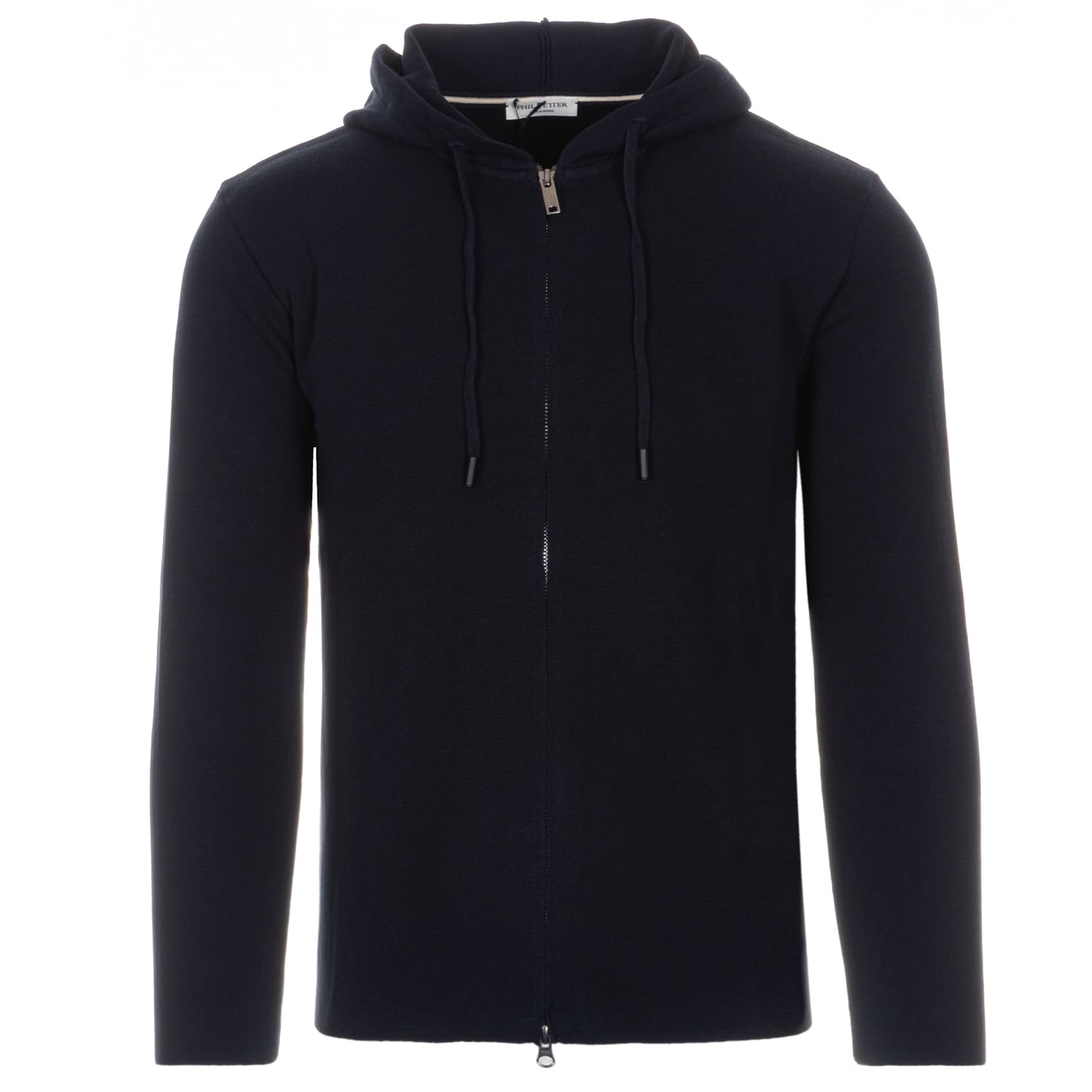 Milanoripp Kapuzenjacke aus Baumwollcrepp-Garn Milanoripp Kapuzenjacke aus Baumwollcrepp-Garn