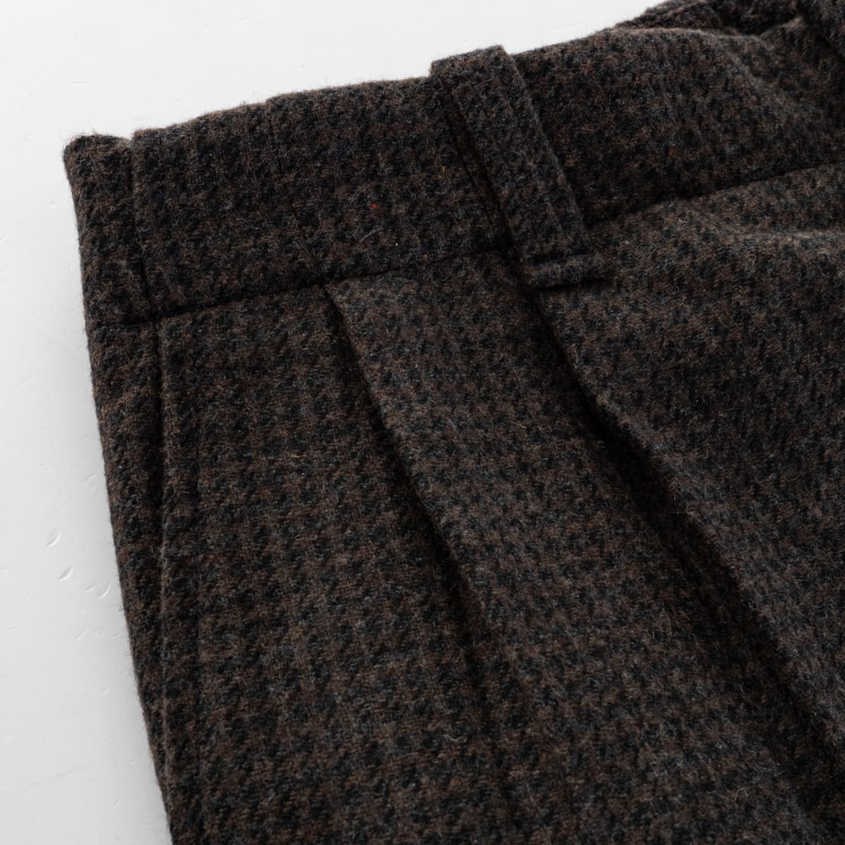 Bundfaltenhose Hahnentritt