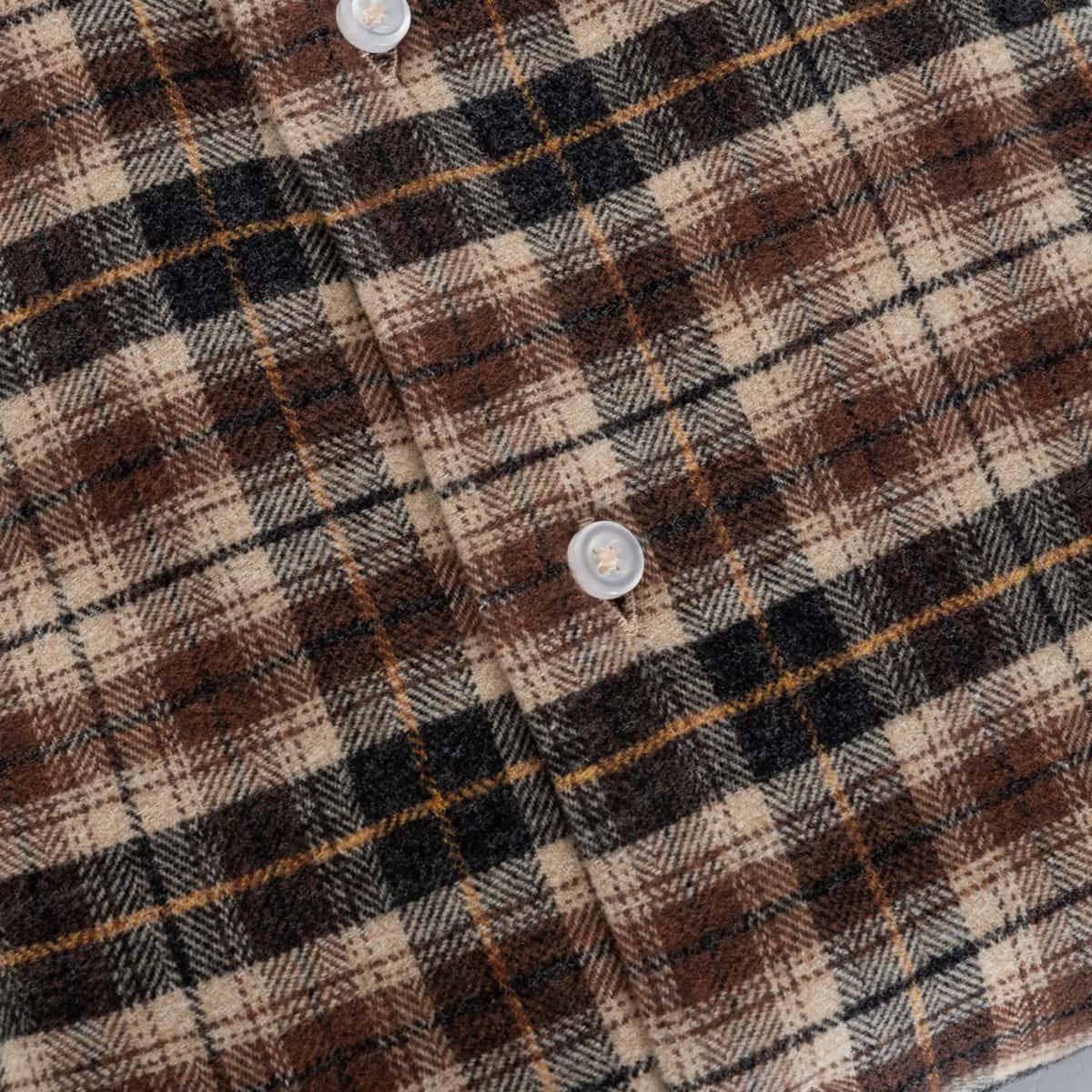 Flanell Hemd Positano Braun
