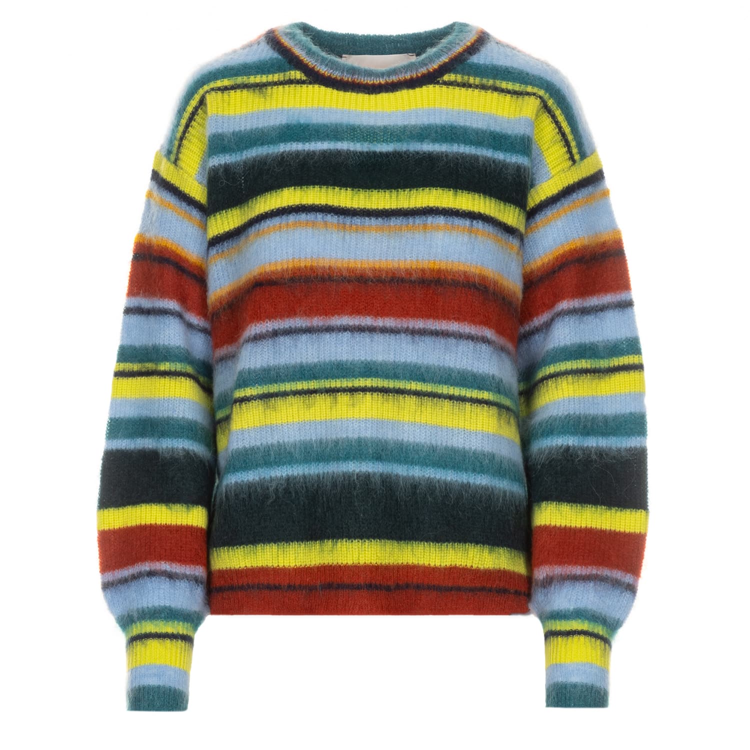 Gestreifter Strickpullover Gestreifter Strickpullover