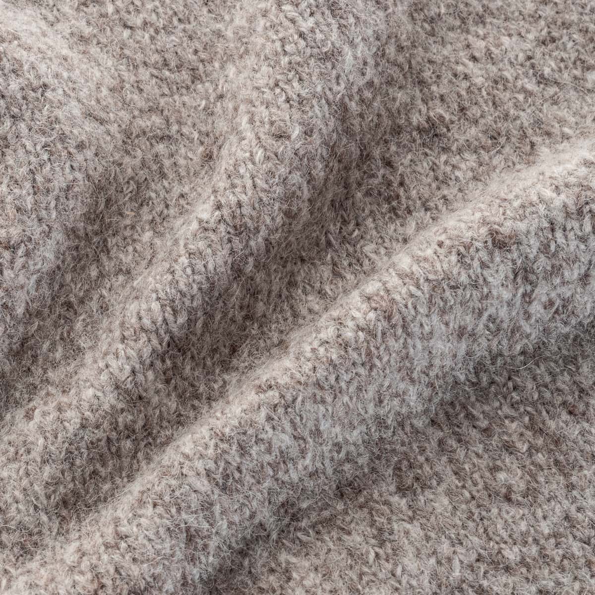 Tweed Rundhalspullover