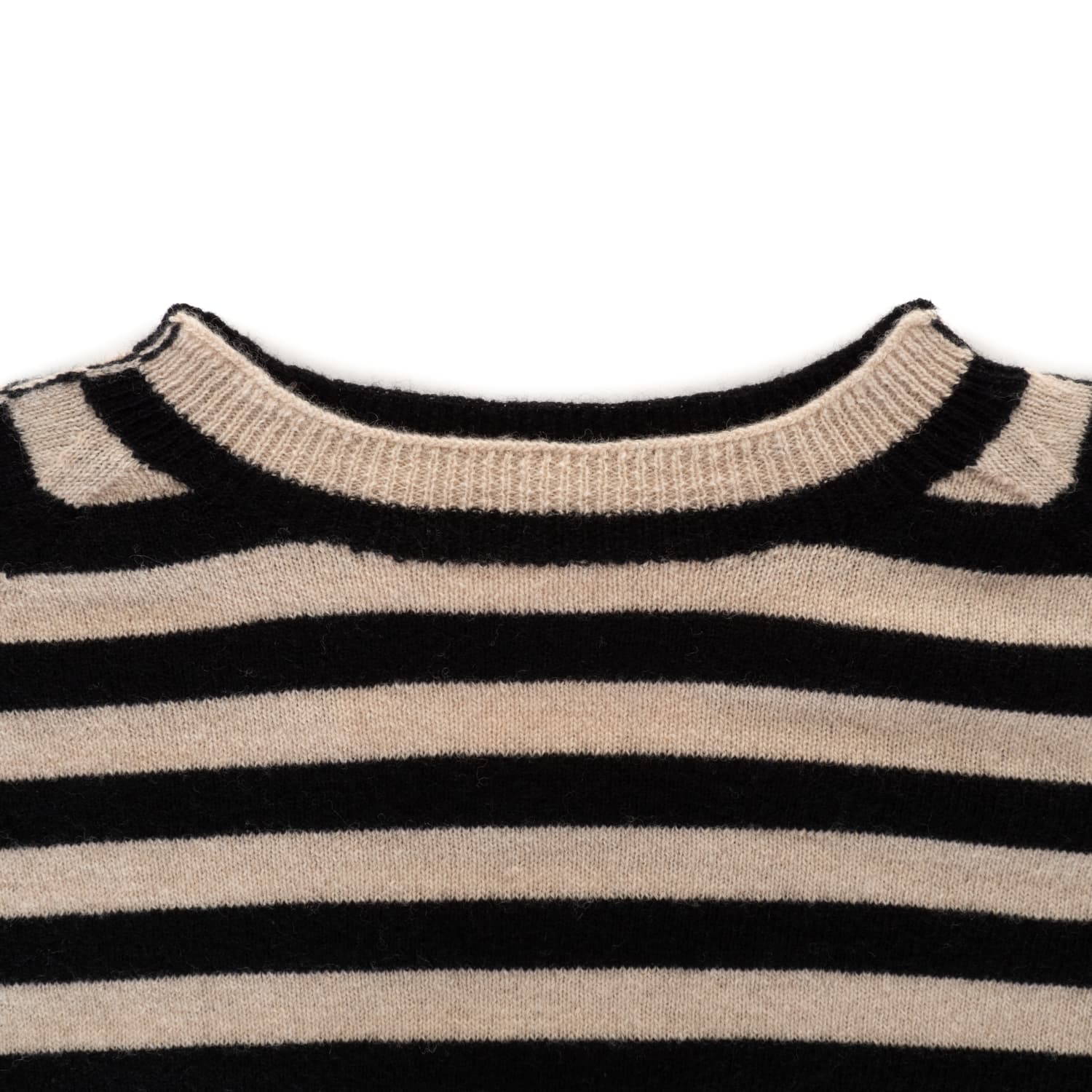 Strickpullover Geringelt