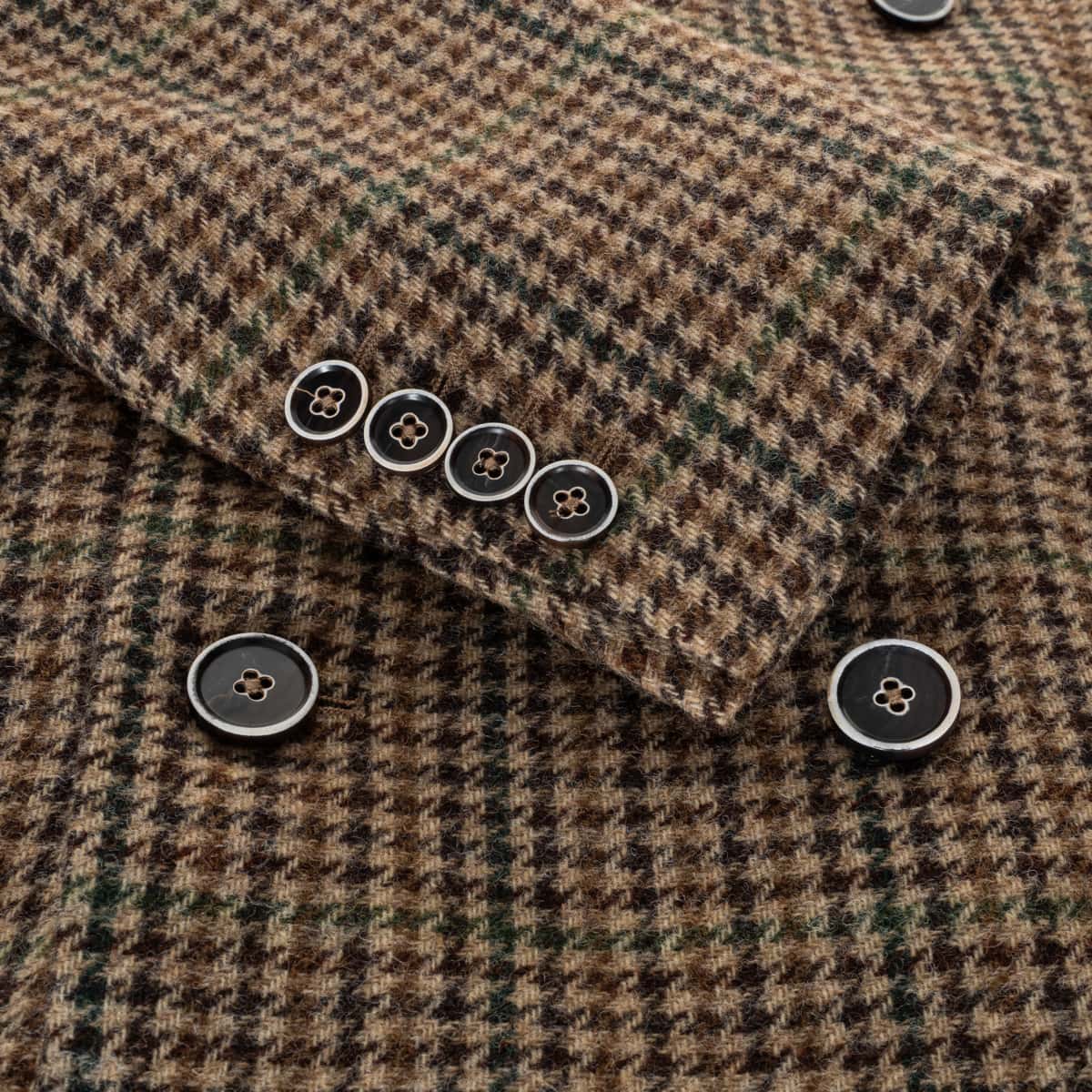 Tweed Mantel Shetland Wolle