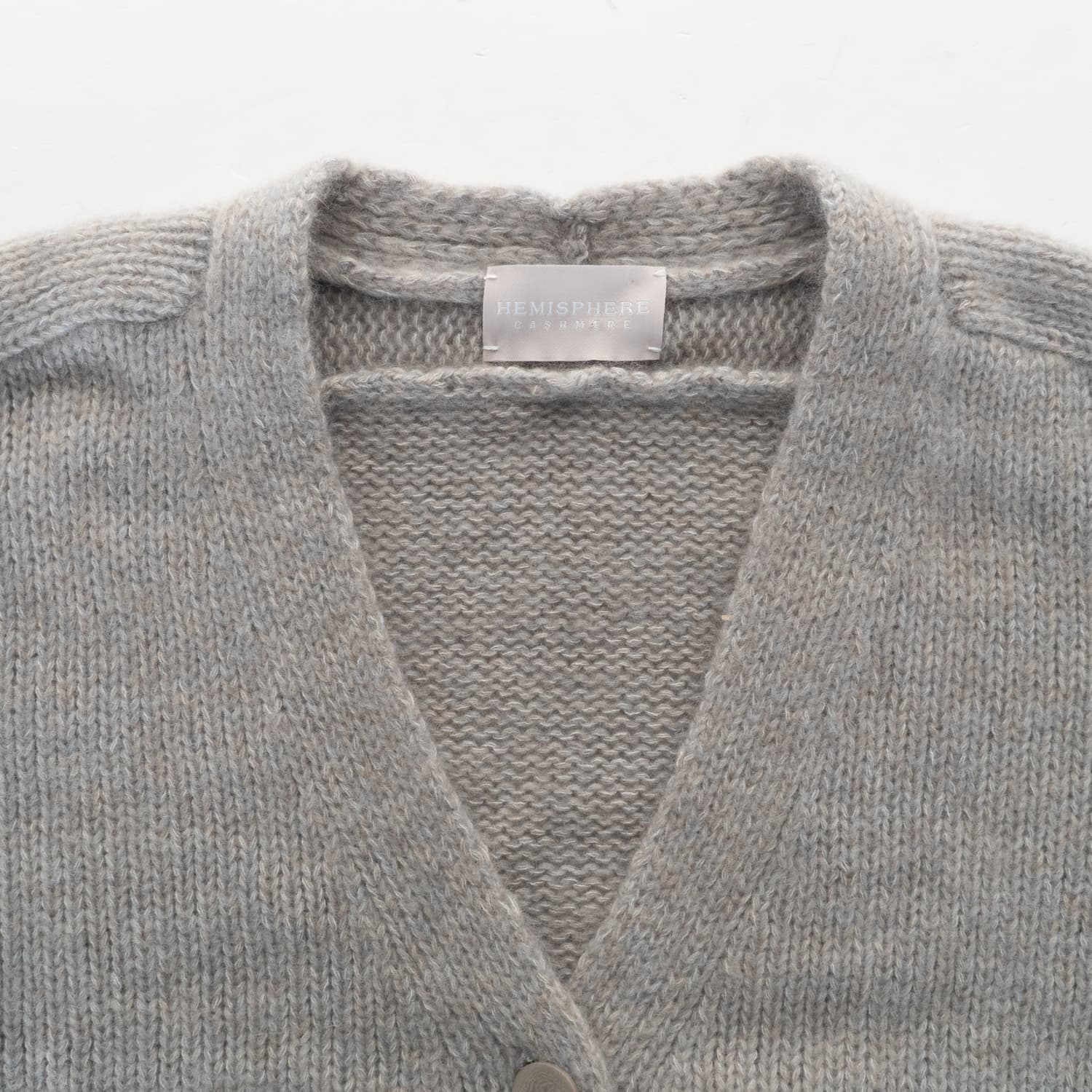 Kaschmir Strickcardigan V-Ausschnitt