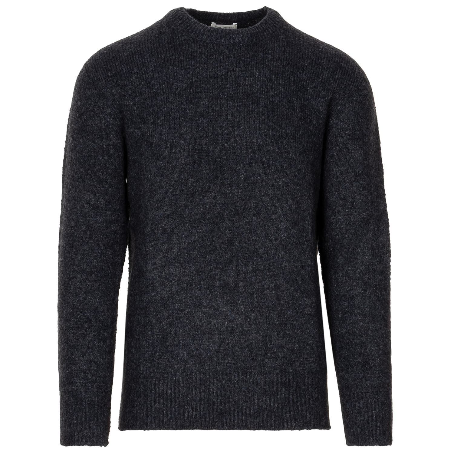Tweed Rundhalspullover