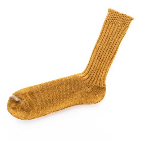 Nishiguchi Kutsushita Gerippte Woll-Socken