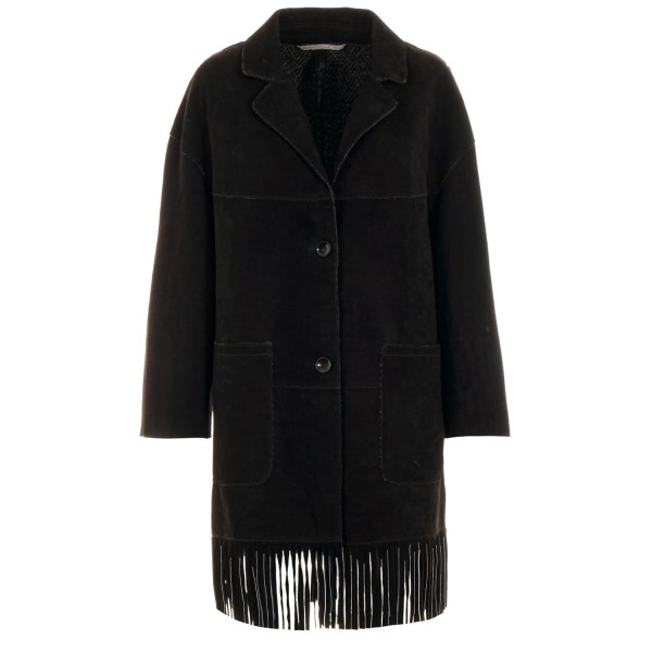 Jackie and The Jack Coat Velvet Suede Bonded