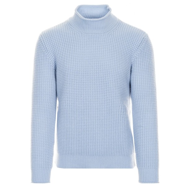 Phil Petter Knitted Jumper With Stand-Up Collar