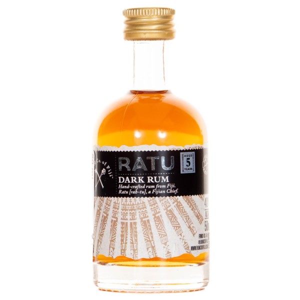 Ratu Dark Rum 5 Jahre Eichenfass Mini
