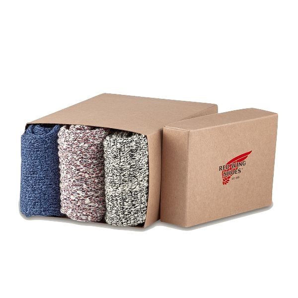 Red Wing 3-Pack Cotton Ragg Crew Socks