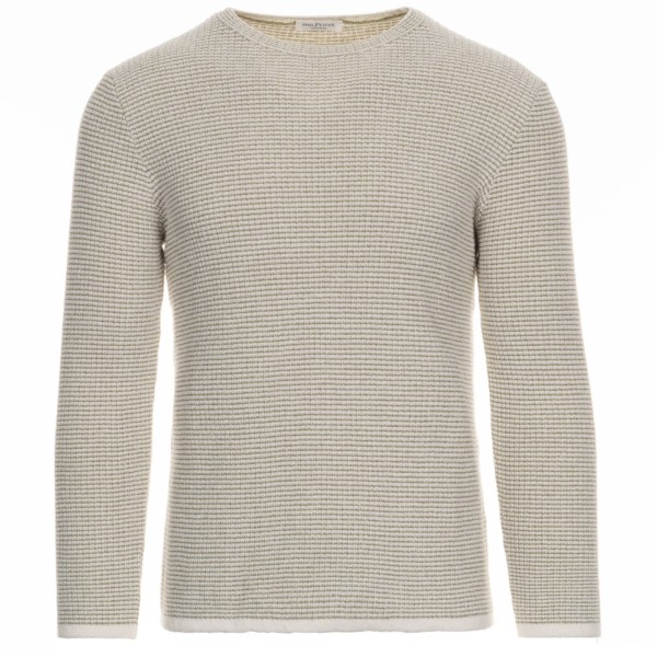 Phil Petter Waffle Knit Round Neck Jumper
