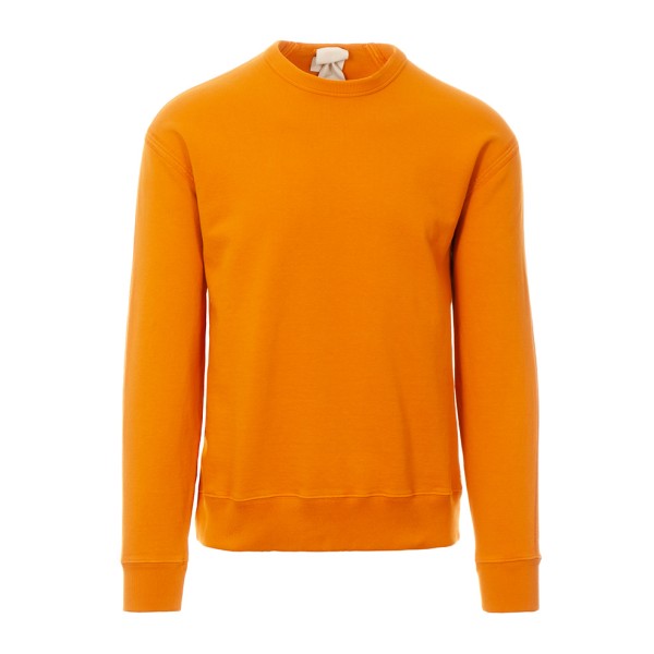 Ten C Round Neck Sweater Orange