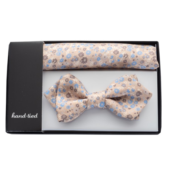 Hemley Bow & Kerchief Set Floral