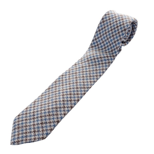 Altea Krawatte Beige Gemustert