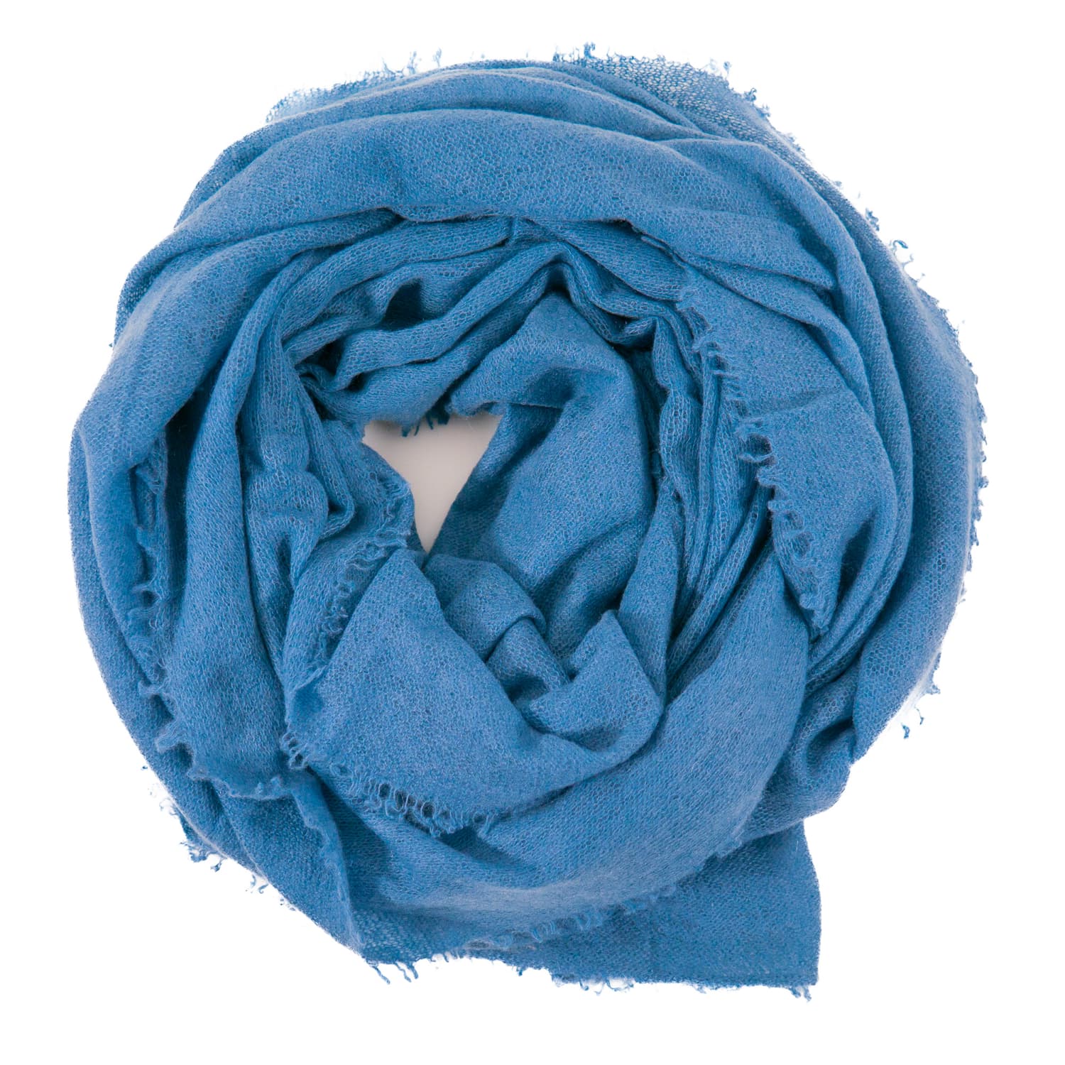 Bakaree Cashmere Shawl Azure Blue