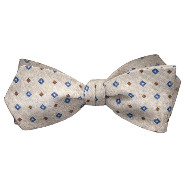Trico Bow Tie Florence Beige Patterned