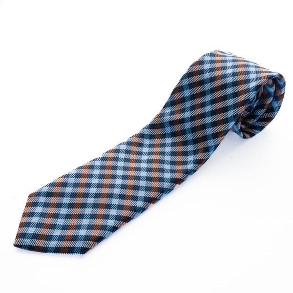 Ascot Silk Tie Blue