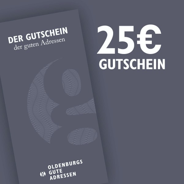 25€ Gutschein-