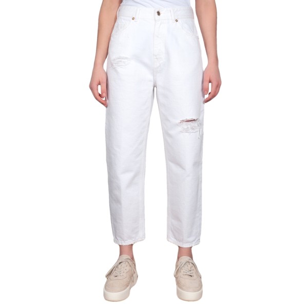 true nyc Jeans Molly White